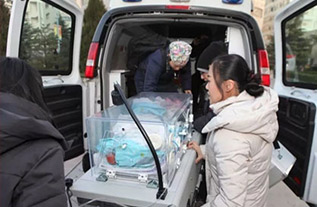 张家川妇婴监护型护送